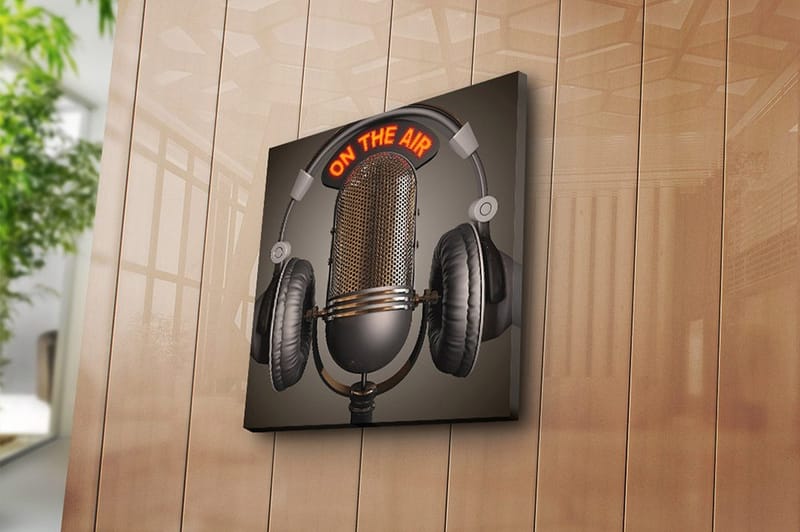 Canvastavla Animal Flerfärgad - 45x45 cm - Inredning - Tavlor & konst - Canvastavlor