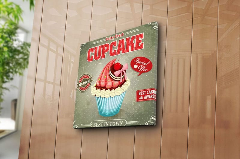 Canvastavla Animal Flerfärgad - 45x45 cm - Inredning - Tavlor & konst - Canvastavlor