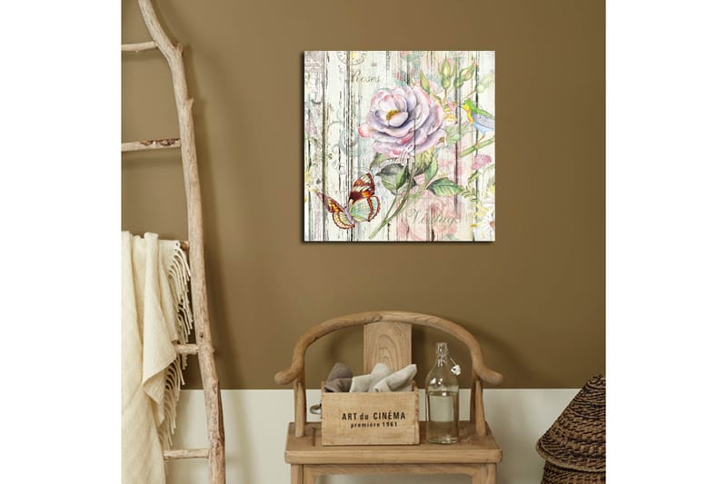 Canvastavla Animal Flerfärgad - 45x45 cm - Inredning - Tavlor & konst - Canvastavlor