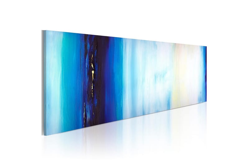 Canvastavla Blå vätska 100x40 cm - Artgeist sp. z o. o. - Inredning - Tavlor & konst - Canvastavlor