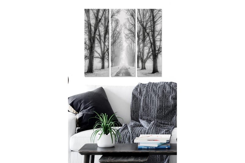 Canvastavla Colorful 3-pack Flerfärgad - 20x50 cm - Inredning - Tavlor & konst - Canvastavlor