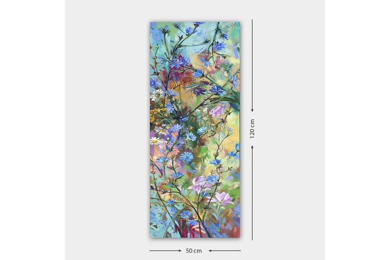 Canvastavla DKY Abstract & Fractals Flerfärgad - 50x120 cm - Inredning - Tavlor & konst - Canvastavlor