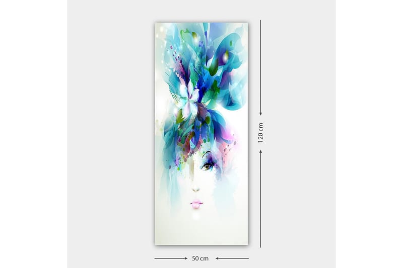Canvastavla DKY Abstract & Fractals Flerfärgad - 50x120 cm - Inredning - Tavlor & konst - Canvastavlor