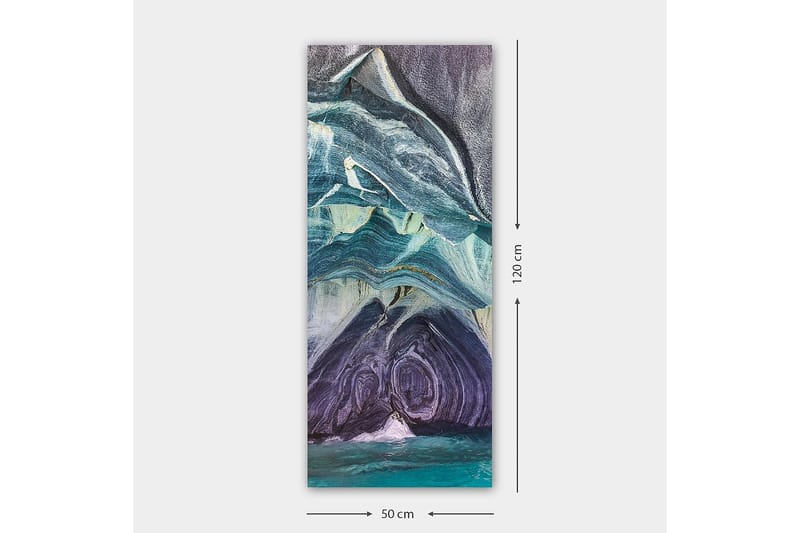 Canvastavla DKY Abstract & Fractals Flerfärgad - 50x120 cm - Inredning - Tavlor & konst - Canvastavlor
