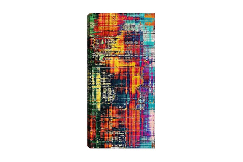 Canvastavla DKY Abstract & Fractals Flerfärgad - 50x120 cm - Inredning - Tavlor & konst - Canvastavlor