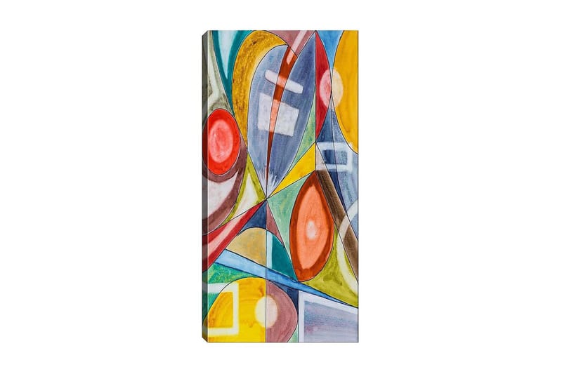 Canvastavla DKY Abstract & Fractals Flerfärgad - 50x120 cm - Inredning - Tavlor & konst - Canvastavlor