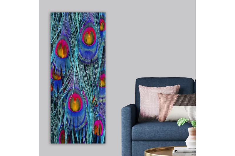 Canvastavla DKY Abstract & Fractals Flerfärgad - 50x120 cm - Inredning - Tavlor & konst - Canvastavlor