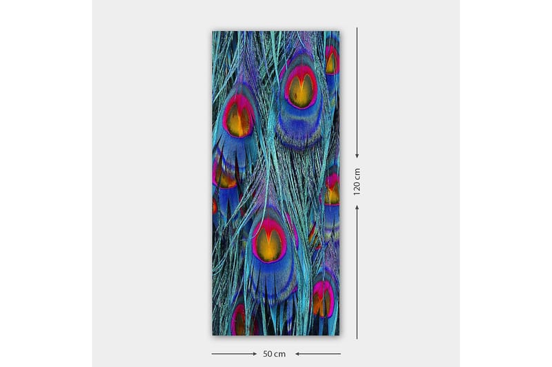 Canvastavla DKY Abstract & Fractals Flerfärgad - 50x120 cm - Inredning - Tavlor & konst - Canvastavlor