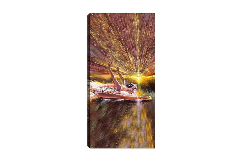 Canvastavla DKY Abstract & Fractals Flerfärgad - 50x120 cm - Inredning - Tavlor & konst - Canvastavlor