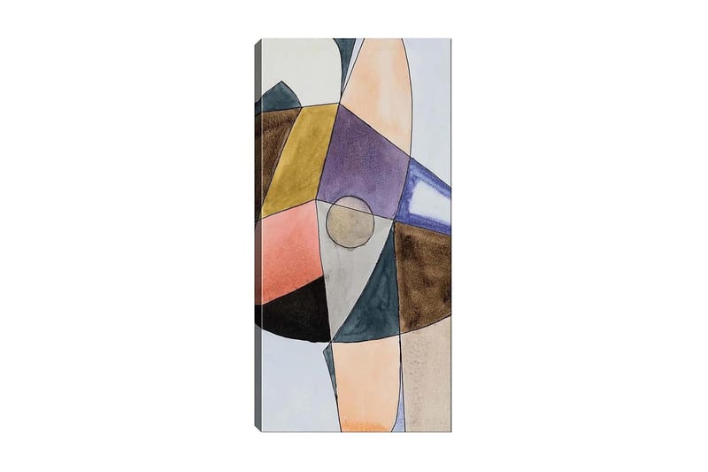 Canvastavla DKY Abstract & Fractals Flerfärgad - 50x120 cm - Inredning - Tavlor & konst - Canvastavlor