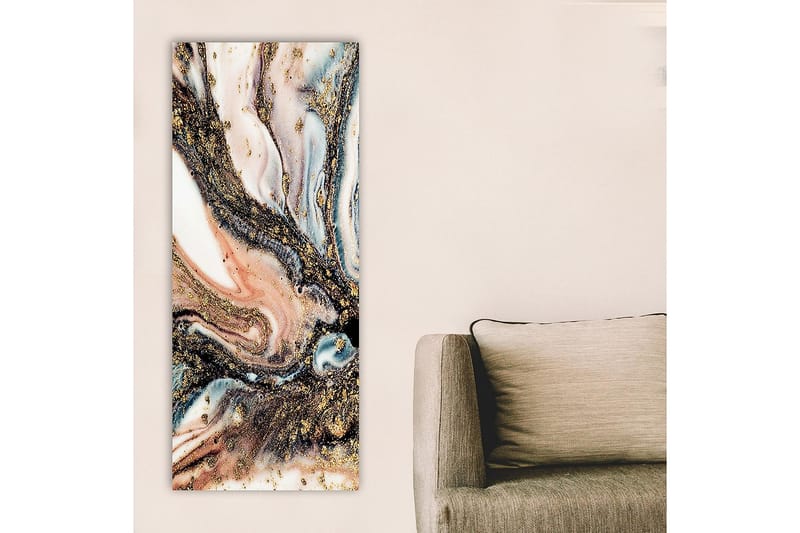Canvastavla DKY Abstract & Fractals Flerfärgad - 50x120 cm - Inredning - Tavlor & konst - Canvastavlor
