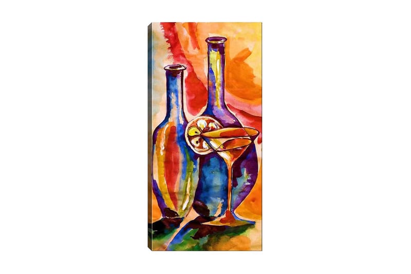 Canvastavla DKY Abstract & Fractals Flerfärgad - 50x120 cm - Inredning - Tavlor & konst - Canvastavlor