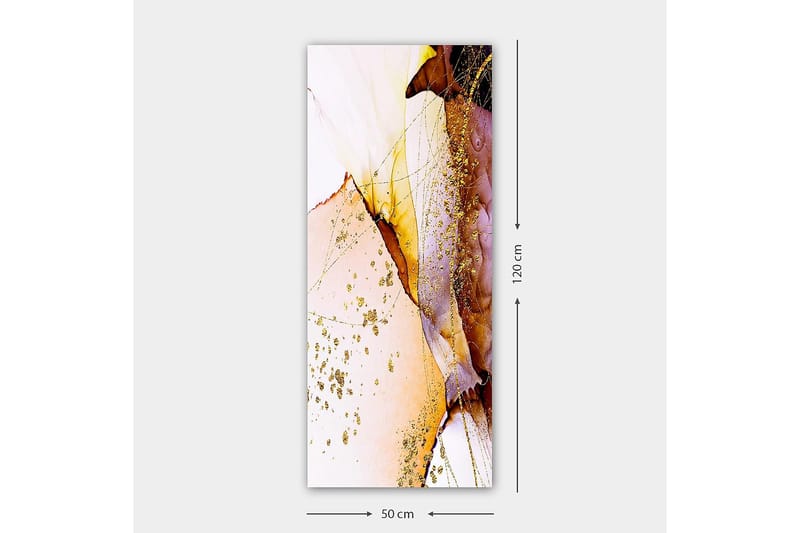 Canvastavla DKY Abstract & Fractals Flerfärgad - 50x120 cm - Inredning - Tavlor & konst - Canvastavlor