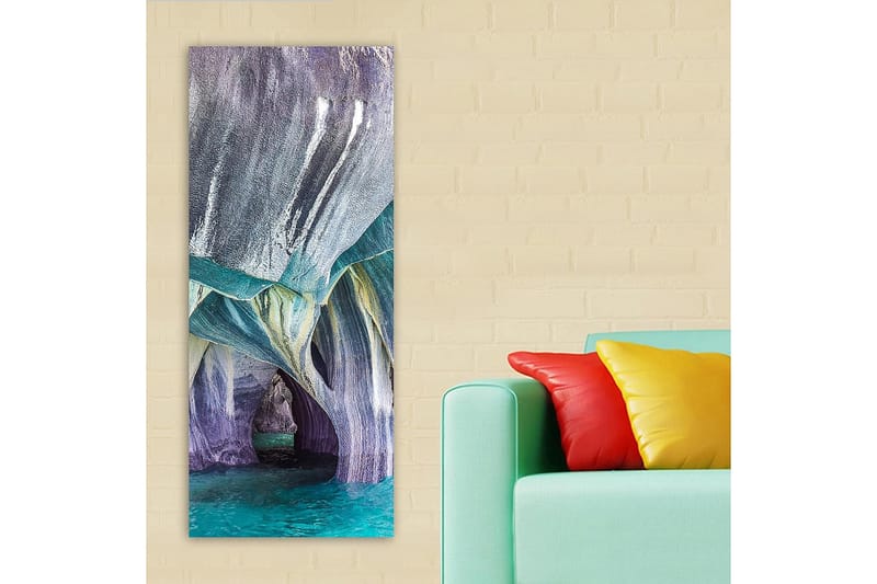 Canvastavla DKY Abstract & Fractals Flerfärgad - 50x120 cm - Inredning - Tavlor & konst - Canvastavlor