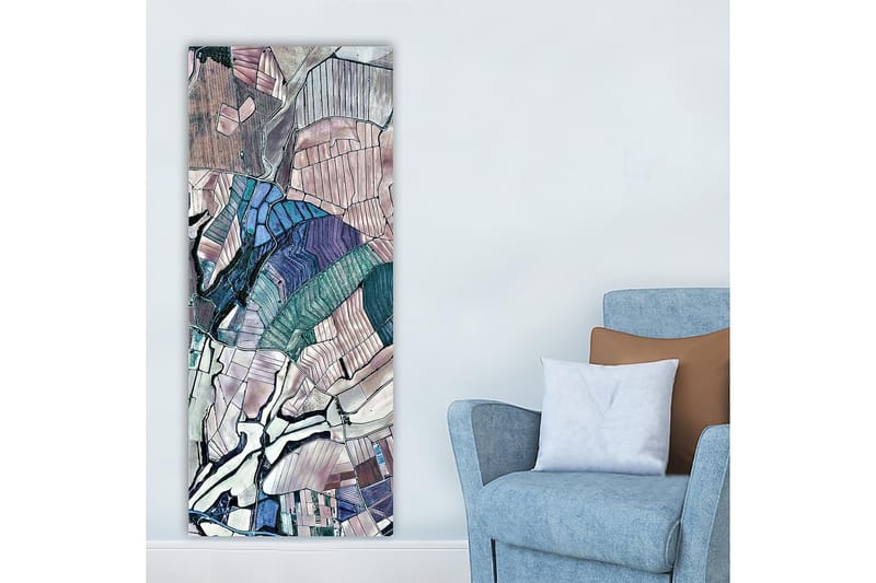 Canvastavla DKY Abstract & Fractals Flerfärgad - 50x120 cm - Inredning - Tavlor & konst - Canvastavlor