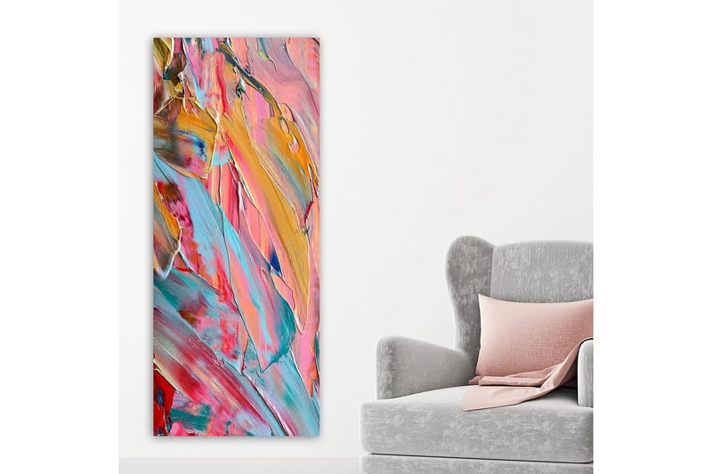 Canvastavla DKY Abstract & Fractals Flerfärgad - 50x120 cm - Inredning - Tavlor & konst - Canvastavlor