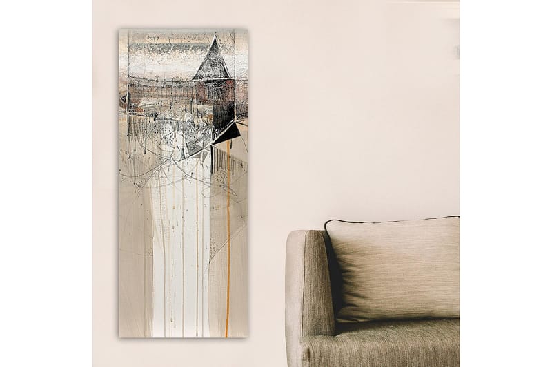 Canvastavla DKY Abstract & Fractals Flerfärgad - 50x120 cm - Inredning - Tavlor & konst - Canvastavlor