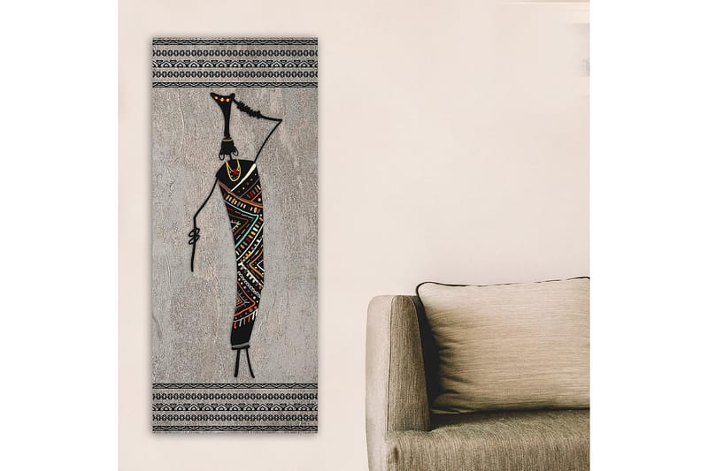 Canvastavla DKY Abstract & Fractals Flerfärgad - 50x120 cm - Inredning - Tavlor & konst - Canvastavlor