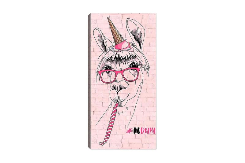 Canvastavla DKY Animals Flerfärgad - 50x120 cm - Inredning - Tavlor & konst - Canvastavlor