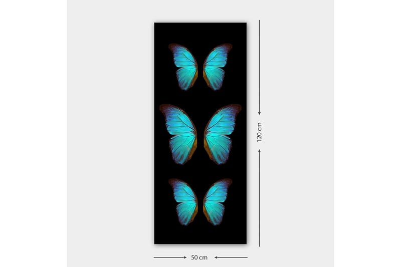 Canvastavla DKY Animals Flerfärgad - 50x120 cm - Inredning - Tavlor & konst - Canvastavlor