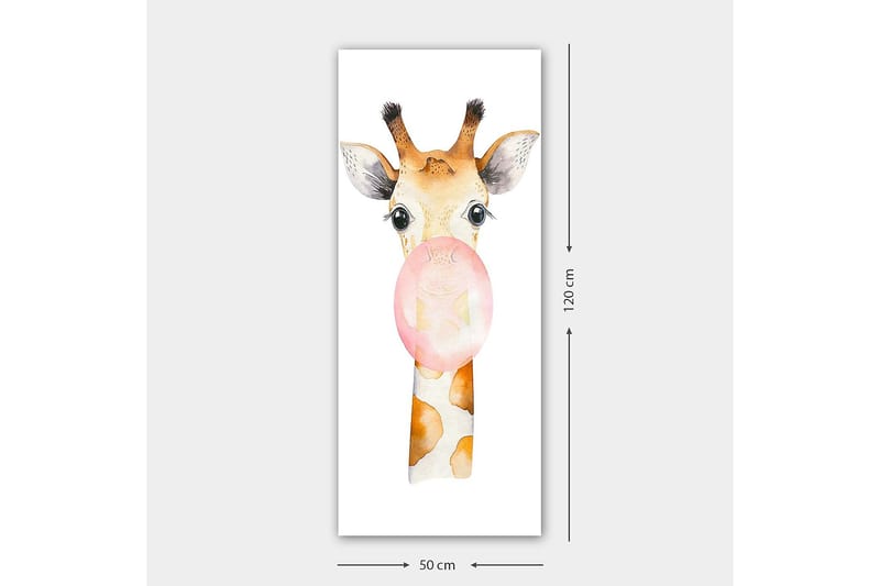 Canvastavla DKY Animals Flerfärgad - 50x120 cm - Inredning - Tavlor & konst - Canvastavlor
