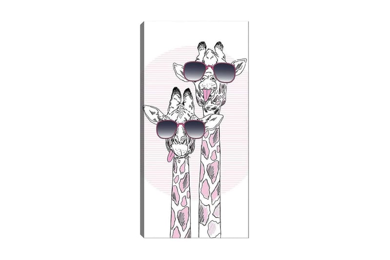Canvastavla DKY Animals Flerfärgad - 50x120 cm - Inredning - Tavlor & konst - Canvastavlor