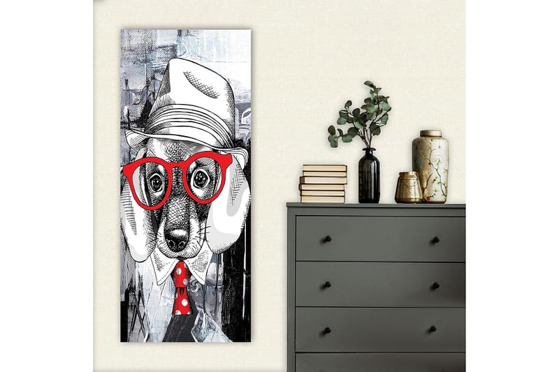 Canvastavla DKY Animals Flerfärgad - 50x120 cm - Inredning - Tavlor & konst - Canvastavlor