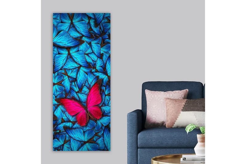 Canvastavla DKY Animals Flerfärgad - 50x120 cm - Inredning - Tavlor & konst - Canvastavlor