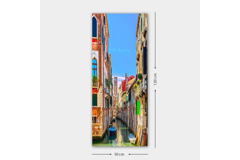Canvastavla DKY Cities & Countries Flerfärgad - 50x120 cm - Inredning - Tavlor & konst - Canvastavlor