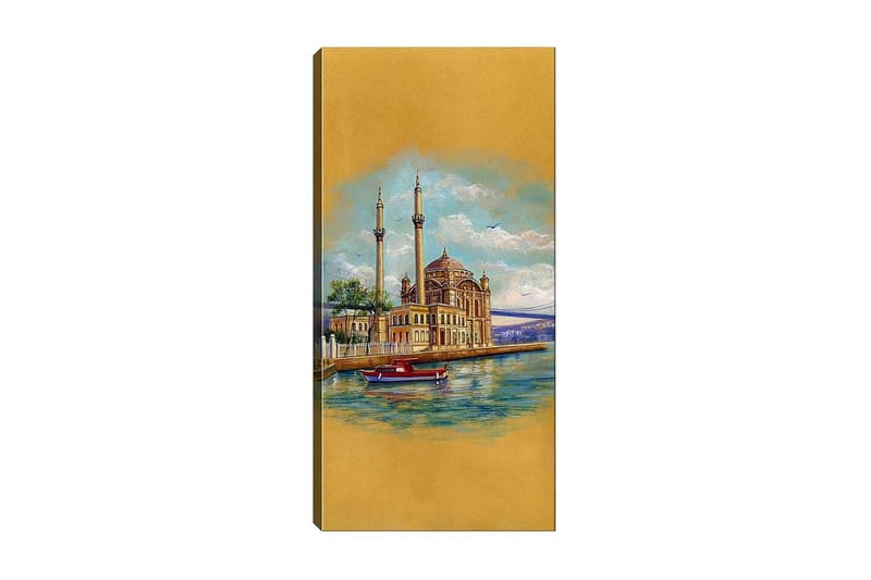 Canvastavla DKY Cities & Countries Flerfärgad - 50x120 cm - Inredning - Tavlor & konst - Canvastavlor