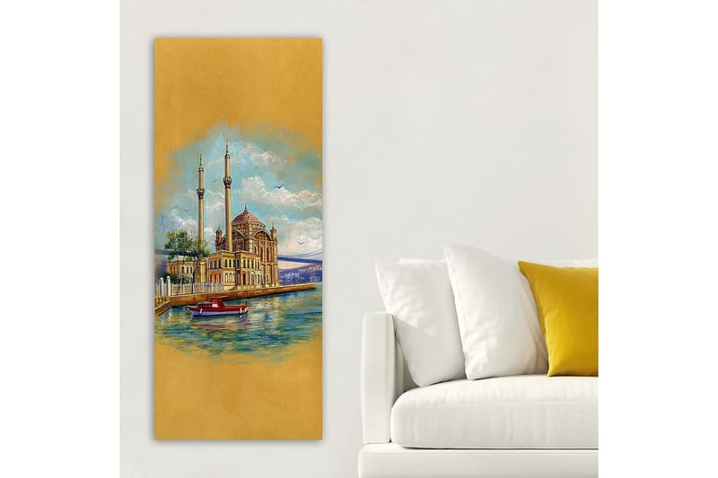 Canvastavla DKY Cities & Countries Flerfärgad - 50x120 cm - Inredning - Tavlor & konst - Canvastavlor