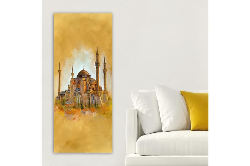 Canvastavla DKY Cities & Countries Flerfärgad - 50x120 cm - Inredning - Tavlor & konst - Canvastavlor