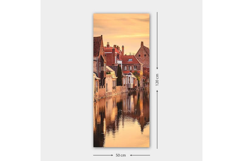 Canvastavla DKY Cities & Countries Flerfärgad - 50x120 cm - Inredning - Tavlor & konst - Canvastavlor