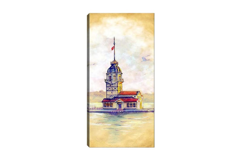 Canvastavla DKY Cities & Countries Flerfärgad - 50x120 cm - Inredning - Tavlor & konst - Canvastavlor