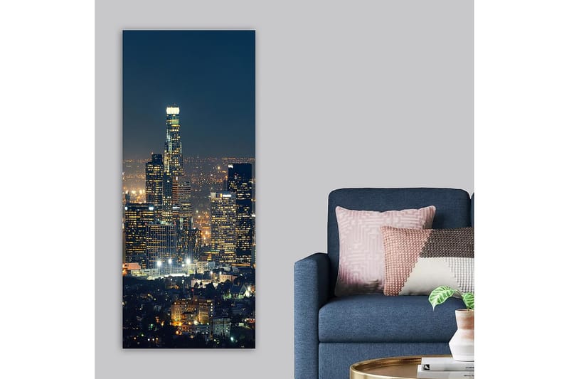 Canvastavla DKY Cities & Countries Flerfärgad - 50x120 cm - Inredning - Tavlor & konst - Canvastavlor