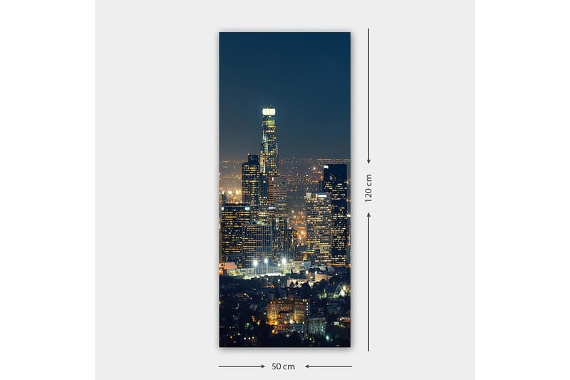 Canvastavla DKY Cities & Countries Flerfärgad - 50x120 cm - Inredning - Tavlor & konst - Canvastavlor