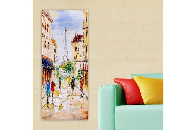Canvastavla DKY Cities & Countries Flerfärgad - 50x120 cm - Inredning - Tavlor & konst - Canvastavlor