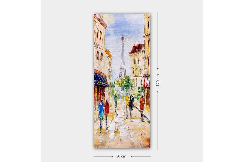 Canvastavla DKY Cities & Countries Flerfärgad - 50x120 cm - Inredning - Tavlor & konst - Canvastavlor