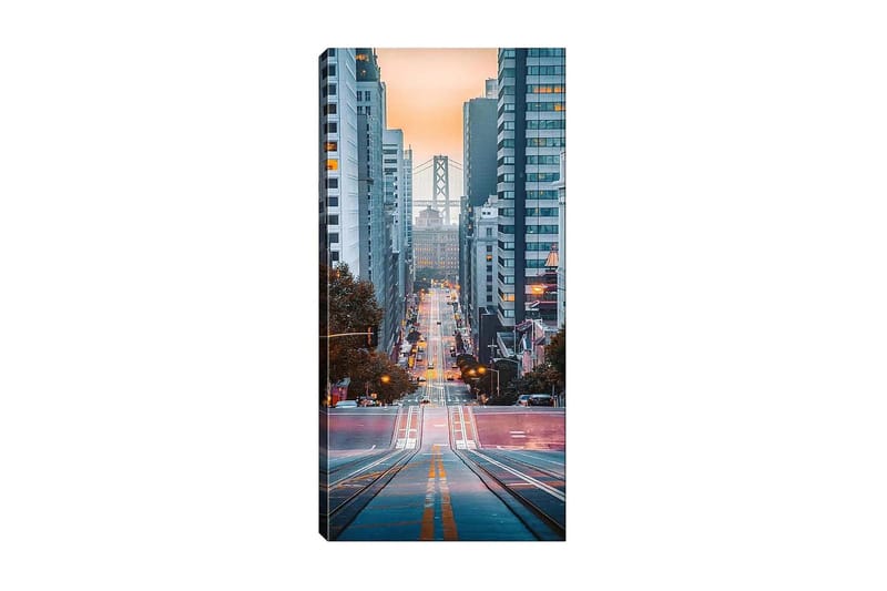 Canvastavla DKY Cities & Countries Flerfärgad - 50x120 cm - Inredning - Tavlor & konst - Canvastavlor