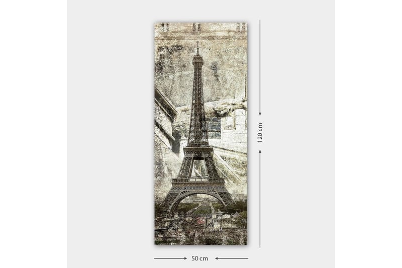 Canvastavla DKY Cities & Countries Flerfärgad - 50x120 cm - Inredning - Tavlor & konst - Canvastavlor