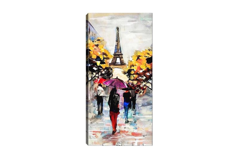Canvastavla DKY Cities & Countries Flerfärgad - 50x120 cm - Inredning - Tavlor & konst - Canvastavlor