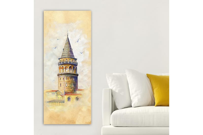 Canvastavla DKY Cities & Countries Flerfärgad - 50x120 cm - Inredning - Tavlor & konst - Canvastavlor
