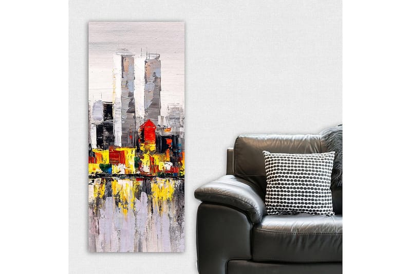 Canvastavla DKY Cities & Countries Flerfärgad - 50x120 cm - Inredning - Tavlor & konst - Canvastavlor