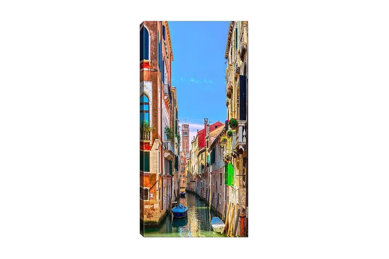 Canvastavla DKY Cities & Countries Flerfärgad, 50x120 cm