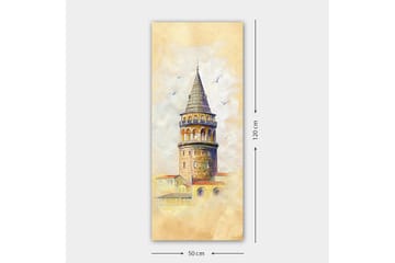 Canvastavla DKY Cities & Countries Flerfärgad - 50x120 cm - Inredning - Tavlor & konst - Canvastavlor