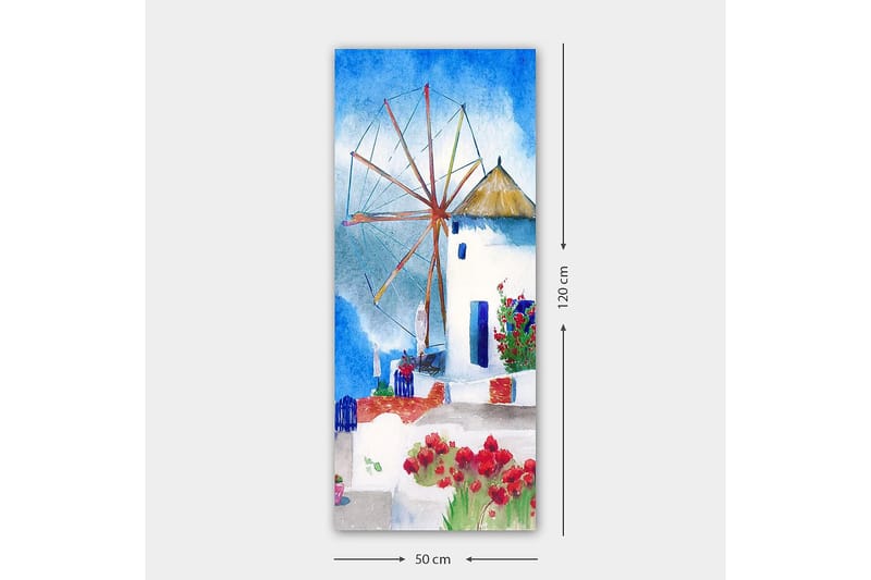 Canvastavla DKY Cities & Countries Flerfärgad - 50x120 cm - Inredning - Tavlor & konst - Canvastavlor