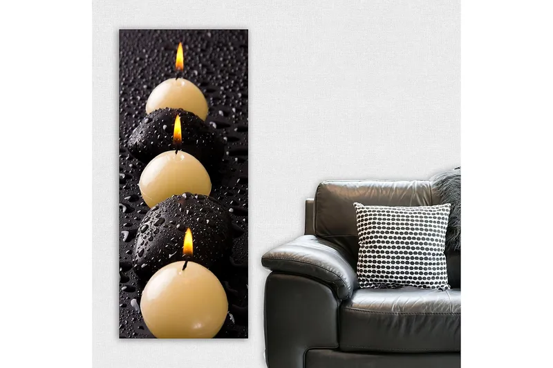 Canvastavla DKY Entertainment Flerfärgad - 50x120 cm - Inredning - Tavlor & konst - Canvastavlor