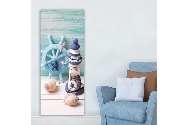 Canvastavla DKY Entertainment Flerfärgad - 50x120 cm - Inredning - Tavlor & konst - Canvastavlor