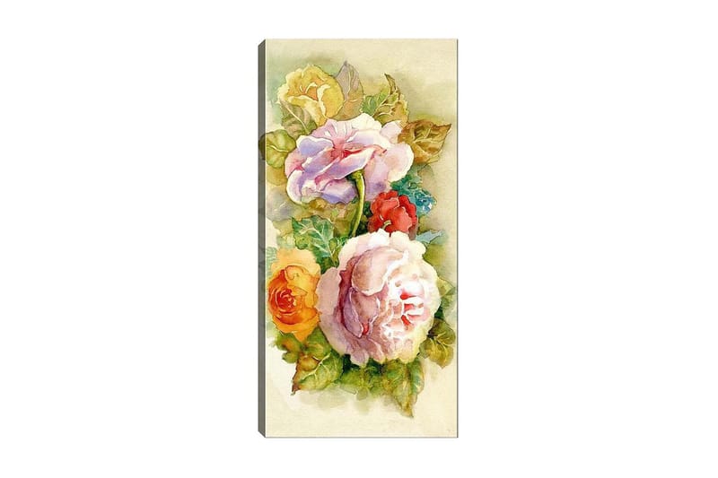Canvastavla DKY Floral & Botanical Flerfärgad - 50x120 cm - Inredning - Tavlor & konst - Canvastavlor
