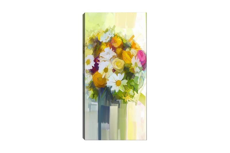 Canvastavla DKY Floral & Botanical Flerfärgad - 50x120 cm - Inredning - Tavlor & konst - Canvastavlor